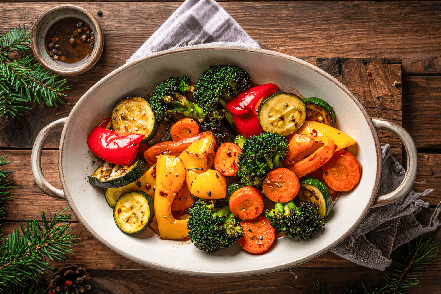 Salát z pečené zeleniny